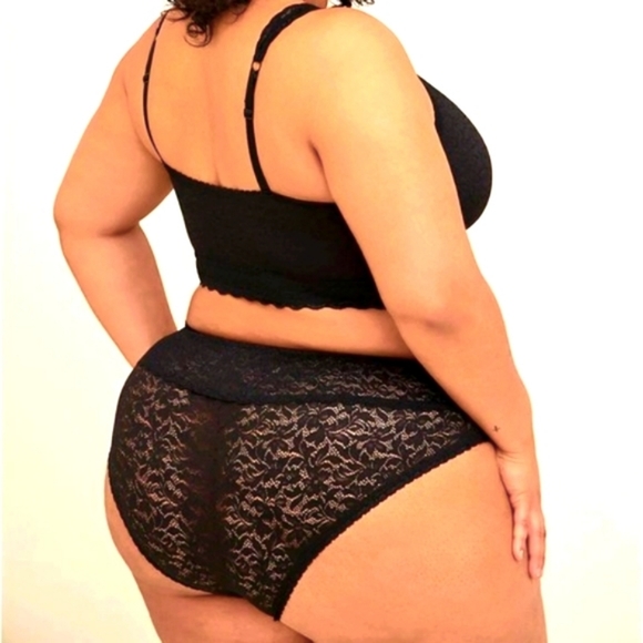 ❤️NWT VINTAGE TORRID 4-WAY STRETCH LACE MID-RISE HIPSTER PANTY PANTIES PLUS SIZE - Picture 2 of 13